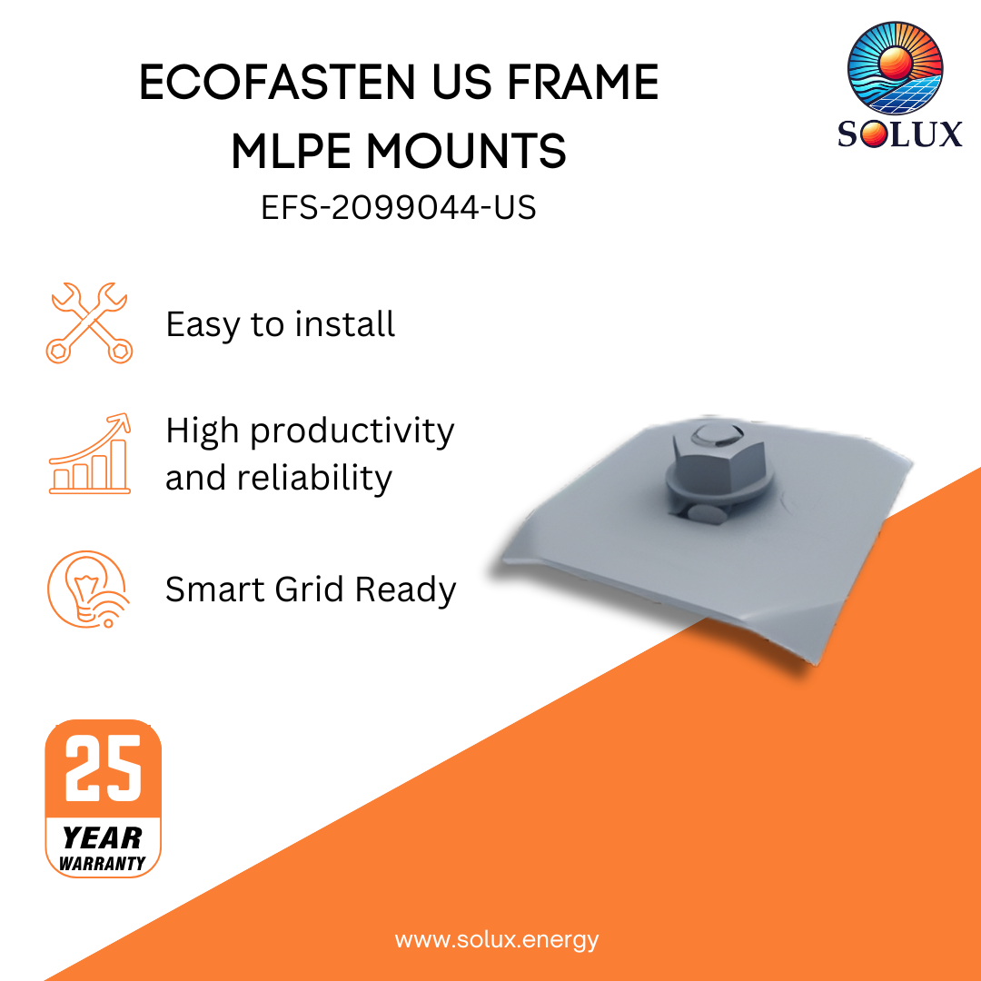 This is an image of Mounting Clips MLPE EcoFasten Mounts